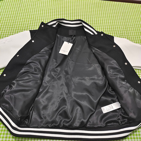 Givenchy Varsity Jacket In Wool And Leather - Picture 9 of 12